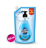 SIENA- Droplet Perfumed + Antibacterial Hand Wash Refill Pouch – Aqua Kiss – 450ml
