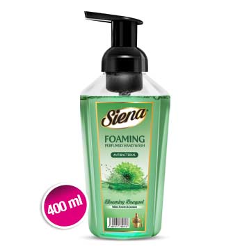 Siena- Perfumed + Antibacterial Foaming Hand Wash – Blooming Bouquet – 400ml