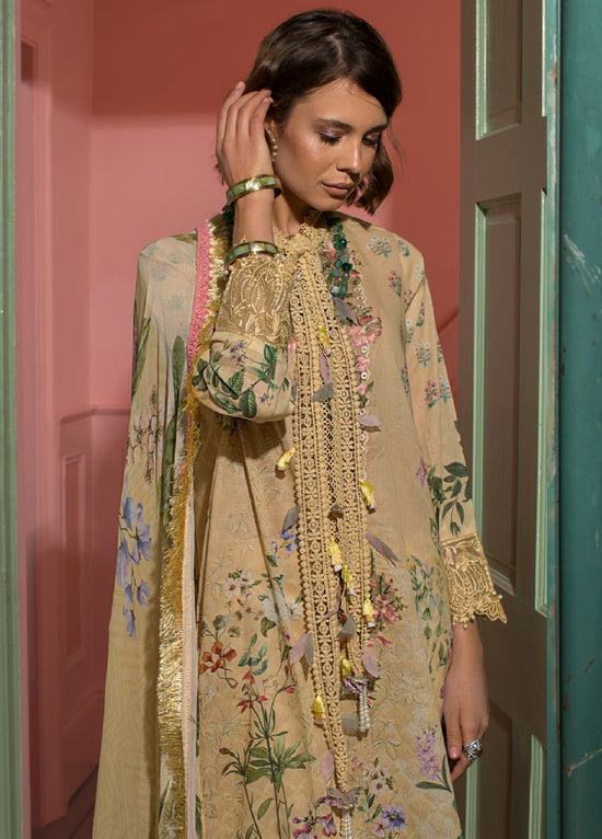 Vital Spring by Sobia Nazir Embroidered Lawn 3 Piece Unstitched Suit SN24VS SVS24-7A