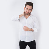 VYBE -Casual Shirt-White