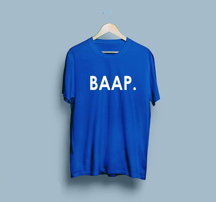 Wf Store- BAAP. Printed Half Sleeves Tee - Blue