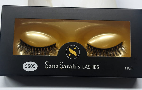 Sana Sarah's Lashes - SS05 Natural hairs Lashes- Bridal Makeup