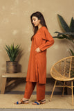 VYBE- Basic Co-Ord Citrine - Rust
