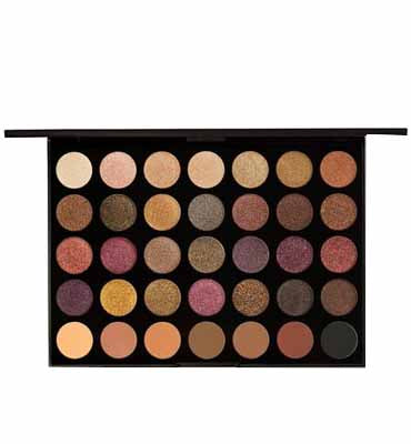 Morphe- 35F Fall Into Frost Eyeshadow Palette