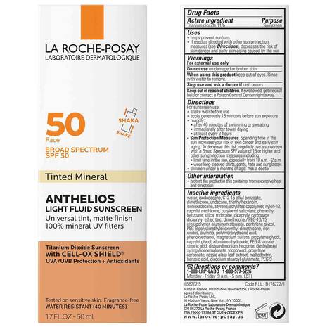 La Roche Posay - Tinted Mineral SPF 50, 50ml