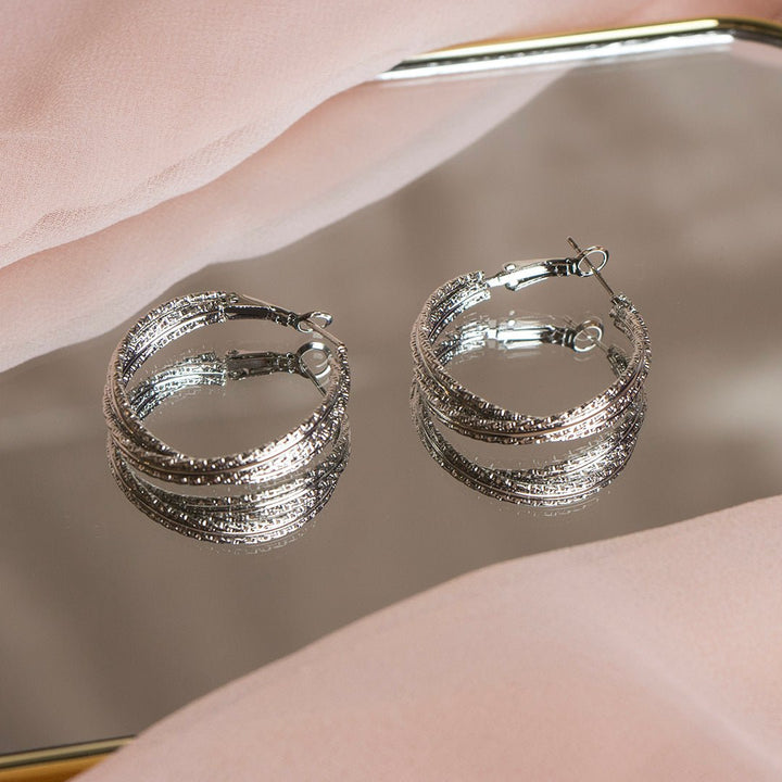 Shein- Silver Earrings