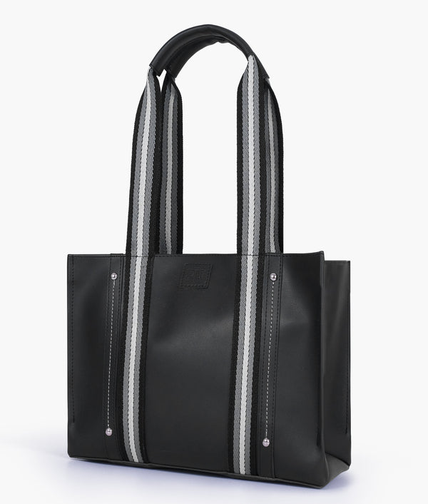 RTW - Black long strap tote bag