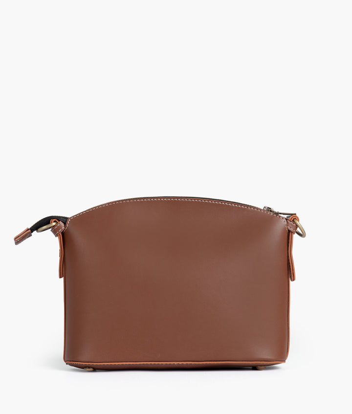 RTW - Brown dome cross-body bag