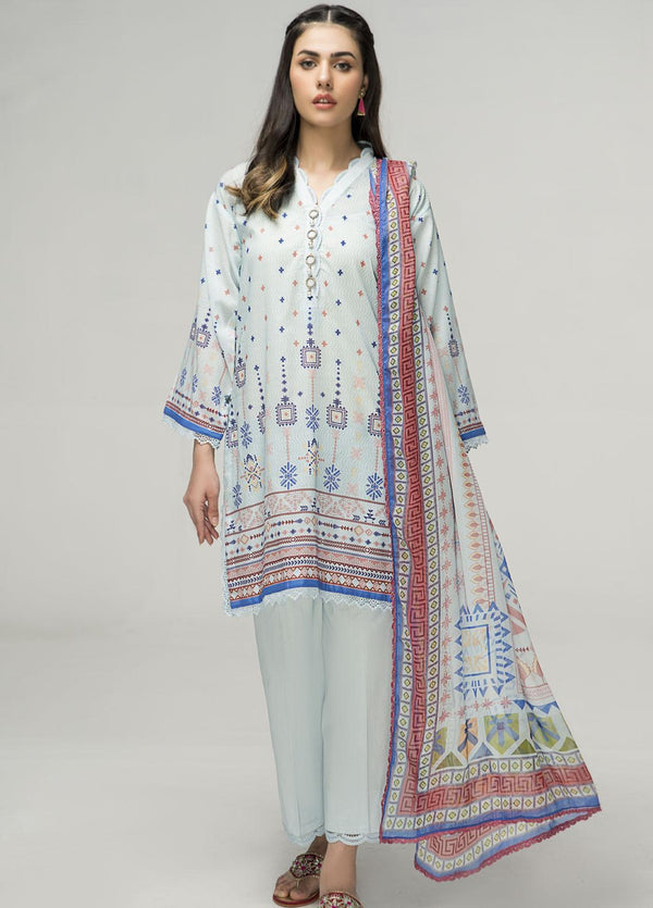 Crystal by Ittehad- Textiles Digital Printed Lawn Suits Unstitched 2 Piece IT22CRP LF DC1 2209 Summer Collection