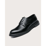Shein- Formal lace-up shoes for men