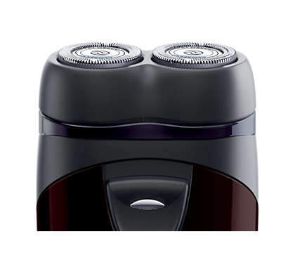 Philips battery shaver, close cut, 30 minutes