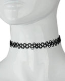 Dama Rusa- Black Choker Necklace for Women- TM-CN-001