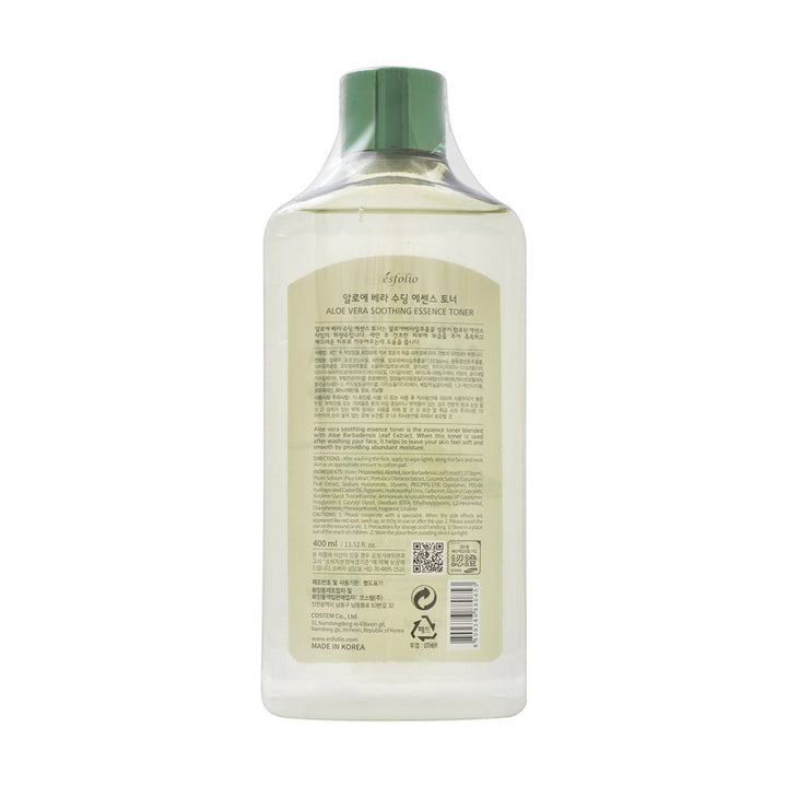 Esfolio- Aloe Vera Soothing Essence Toner 400ml