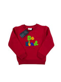 kids creation Red warm fleece sweatshirt for Kids