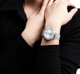 Naviforce - NF5023 Quartz Watches for Women Dial Elegant Waterproof Wristwatch - Silver