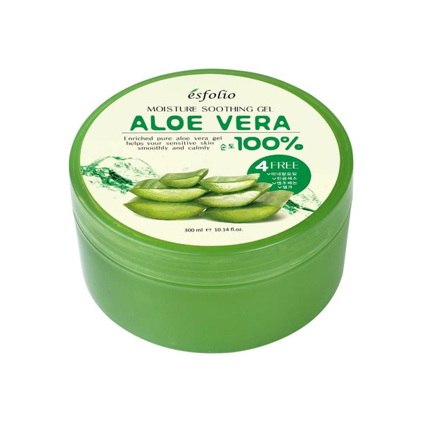 Esfolio- Aloe Vera 100% Moisture Soothing Gel 300ml