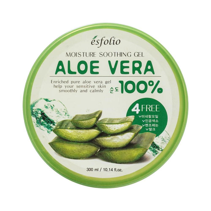 Esfolio- Aloe Vera 100% Moisture Soothing Gel 300ml