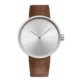 Yazole- 520 Premium Men Quartz Watches Minimal Dial Waterproof Leather Classic Watch Mens