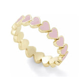 Sofnainshaikh- Jewelry - Heart Ring (pink)