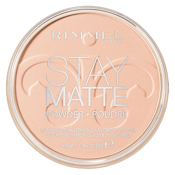 Rimmel- Stay Matte Pressed Powder, Shade 002,  Pink Blossom