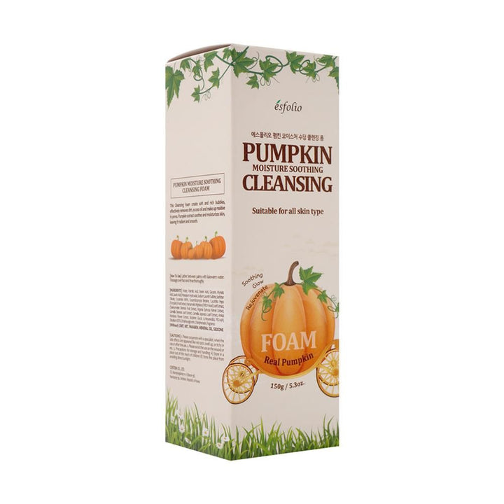 Esfolio- Pumpkin Moisture Soothing Cleansing Foam 150gm