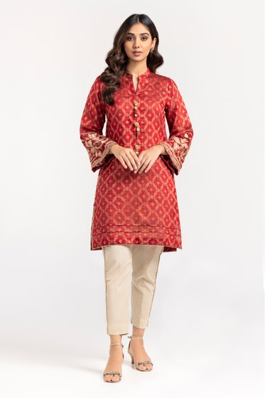 Gul Ahmed- Jacquard Shirt WGK-JQS-DE-569