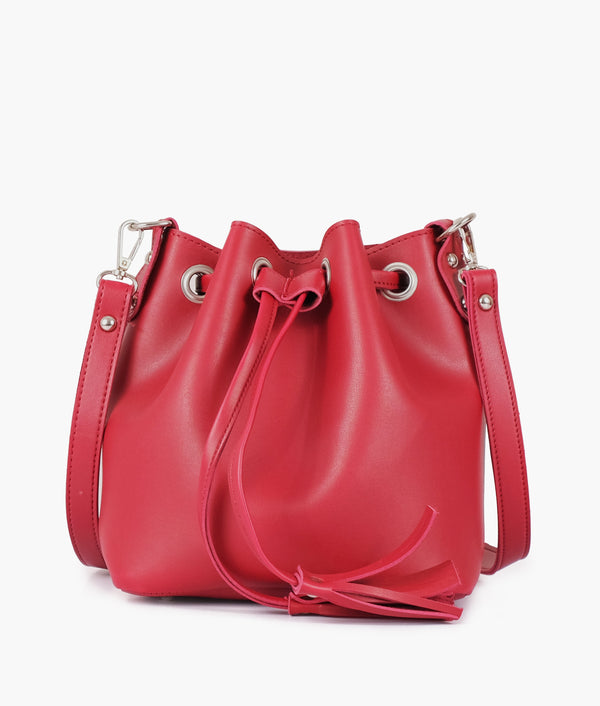 RTW - Maroon bucket bag