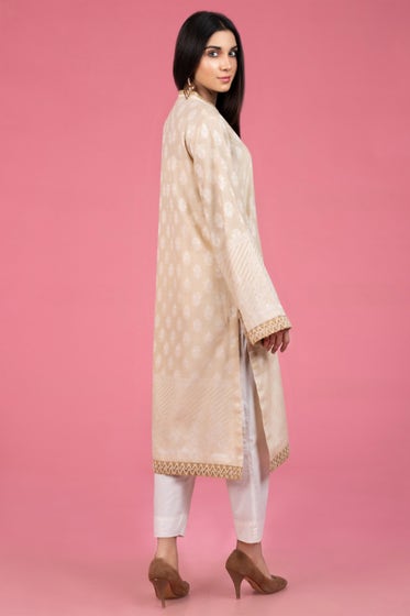 Gul Ahmed- Jacquard Shirt WGK-JQS-DY-096