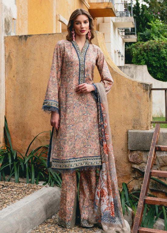 The Enchanted Garden By Gulaal Embroidered Lawn 3 Piece Unstitched Suit GL24EGL 05 AVILA